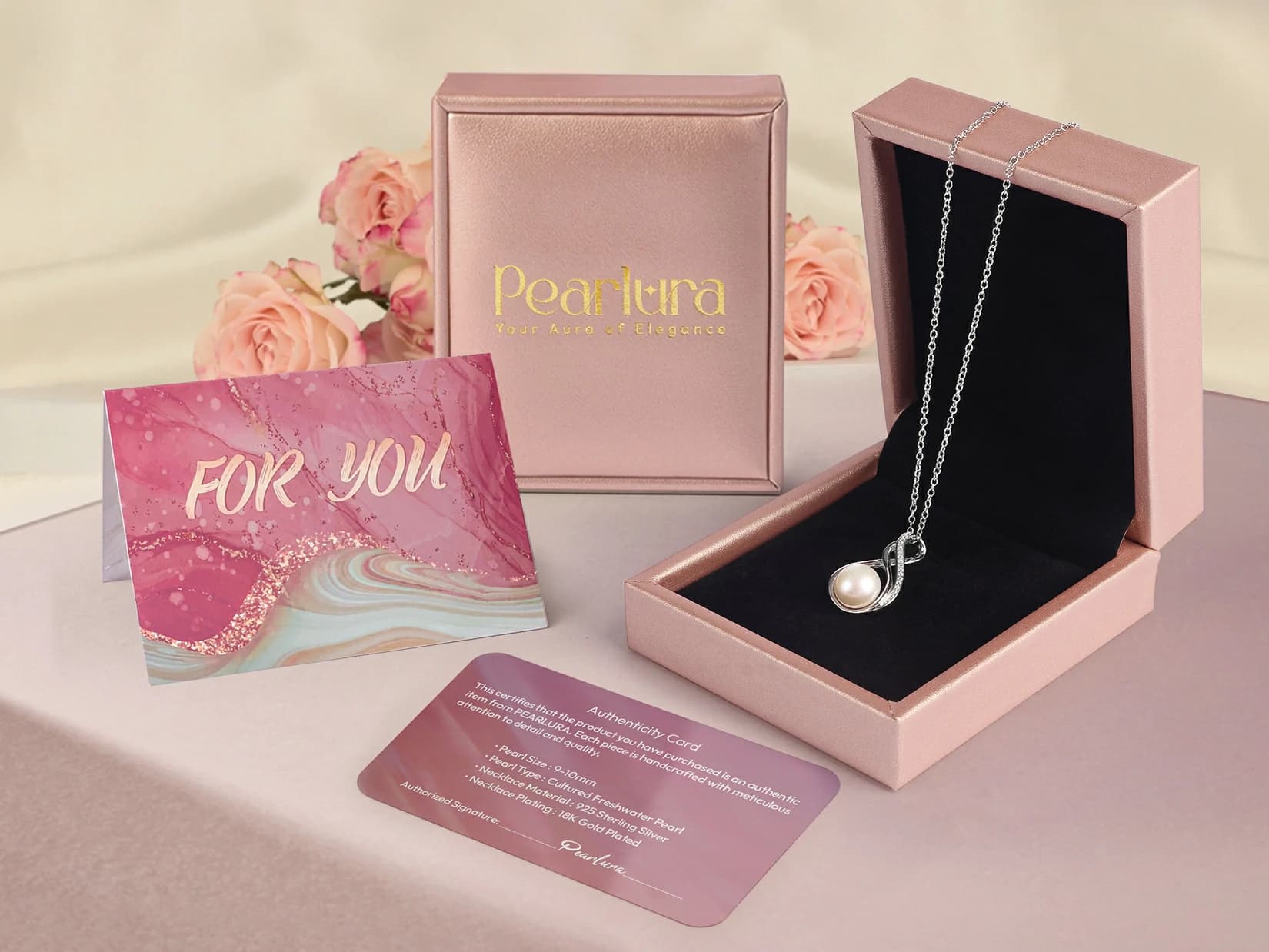 Pearl necklace collection piece 2